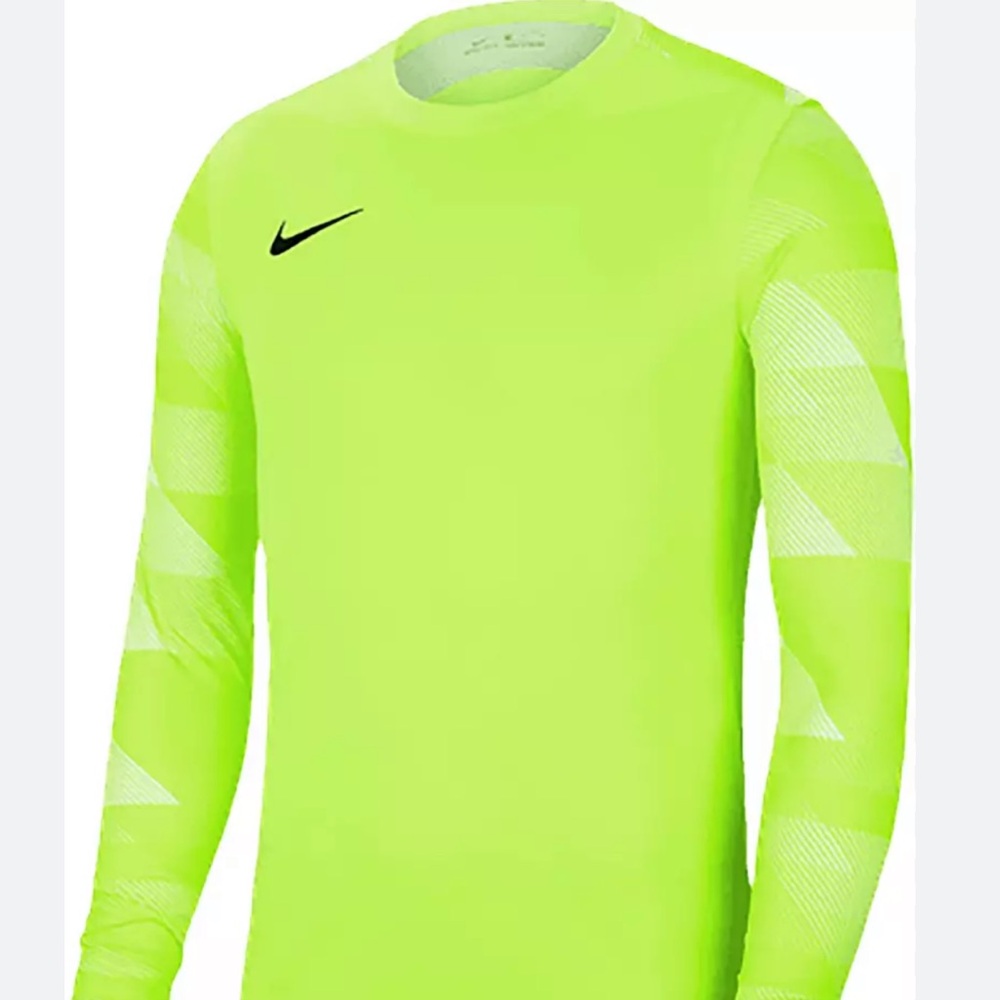 L - Nike Men’s Adult Bright Yellow Soccer Goalie Jersey - NWT